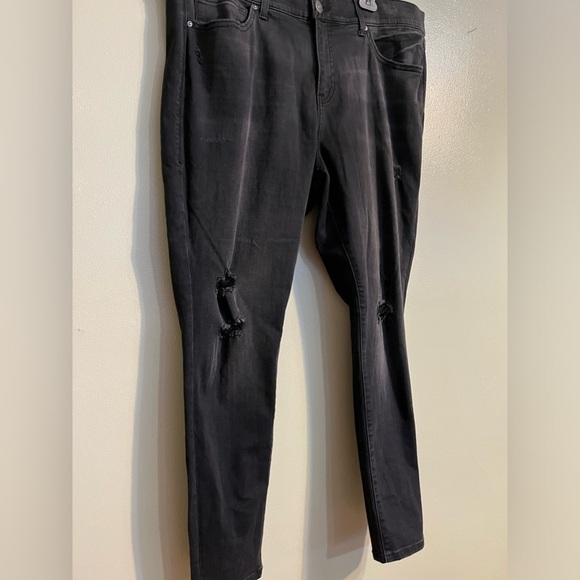 Lularoe Womens Simply Comfortable Distressed Stretchy Comfort Waist Jeans Sz 36 - Picture 2 of 14